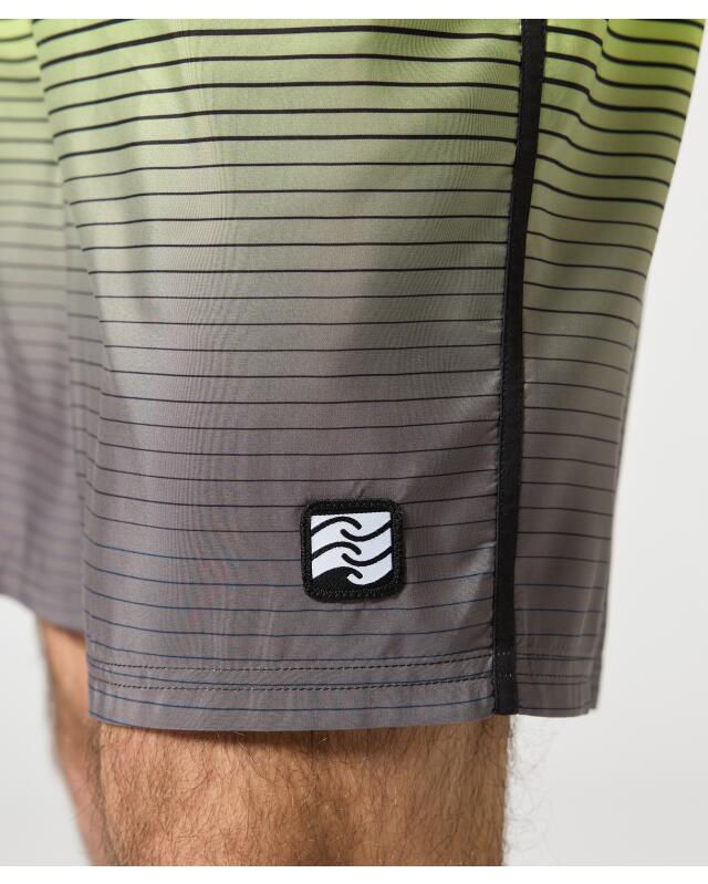 Short de bain dégradé homme, noir (KiK Badeshorts mit Farbverlauf (schwarz)) — KiK, produit allemand authentique au Maroc