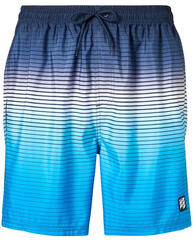 Short de bain dégradé homme, bleu marine (KiK Badeshorts mit Farbverlauf (dunkelblau)) — KiK, produit allemand authentique au Maroc