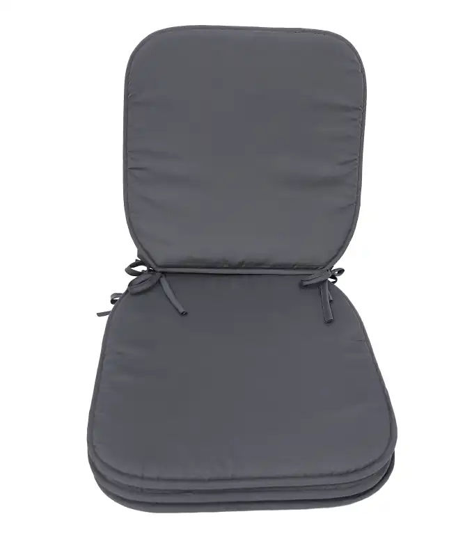 Sitzkissen mit Bändern