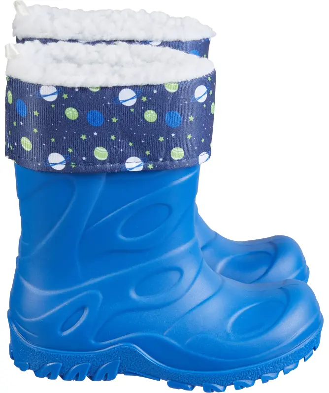 Regenstiefel mit Innenfutter, Made to be cool, blau Günstig bei KiK