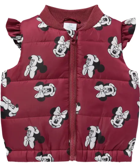 Prošívaná vesta Minnie Mouse
