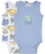 Ärmellose Bodys aus Baumwolle hellblau