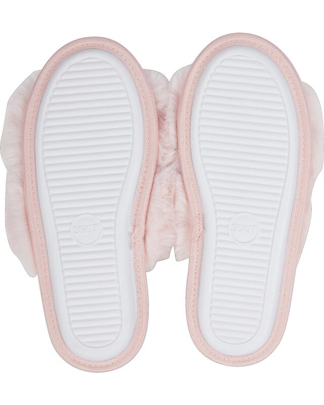 Chaussons moelleux femme, rose (KiK Flauschige Hausschuhe (rosa)) — KiK, produit allemand authentique au Maroc