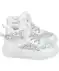 Buty sportowe z diodami LED srebrnoszary