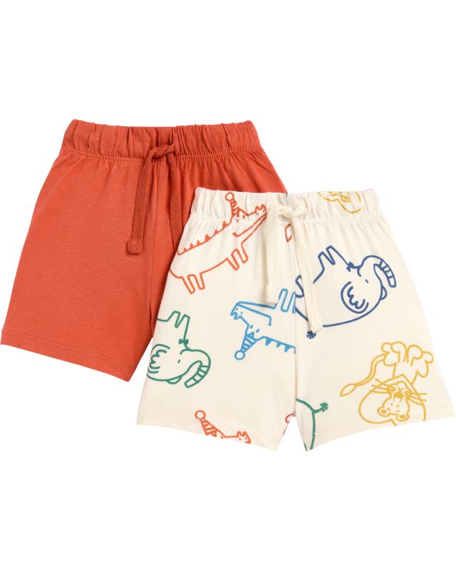 Cotton shorts for baby boys, red (KiK Shorts aus Baumwolle (rot)) — KiK, authentic German product in Morocco