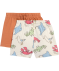 Shorts mit Tieren offwhite
