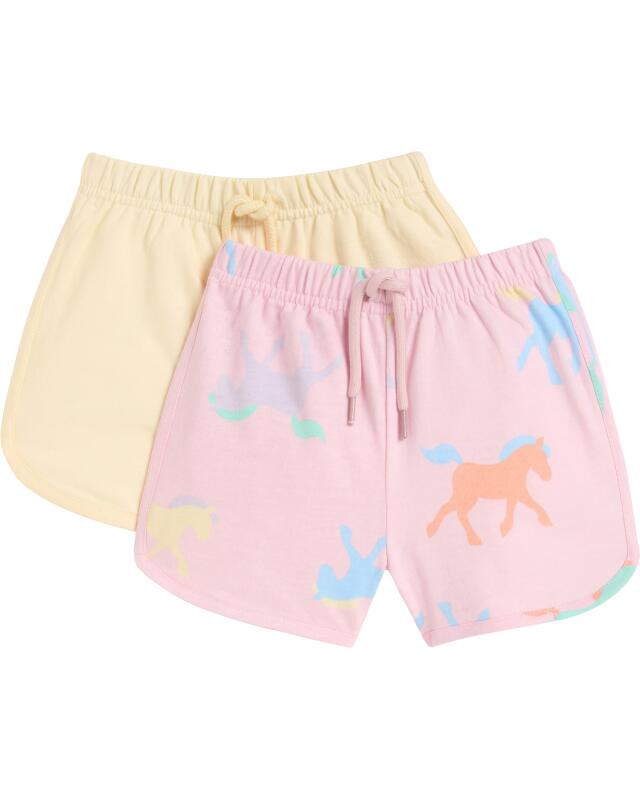 Short à motif chevaux bébé fille, beige (KiK Shorts Pferde (Beige)) — KiK, produit allemand authentique au Maroc
