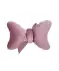 Poduszka kokarda pudrowy róż