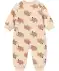 Romper  met olifantenprint naturel
