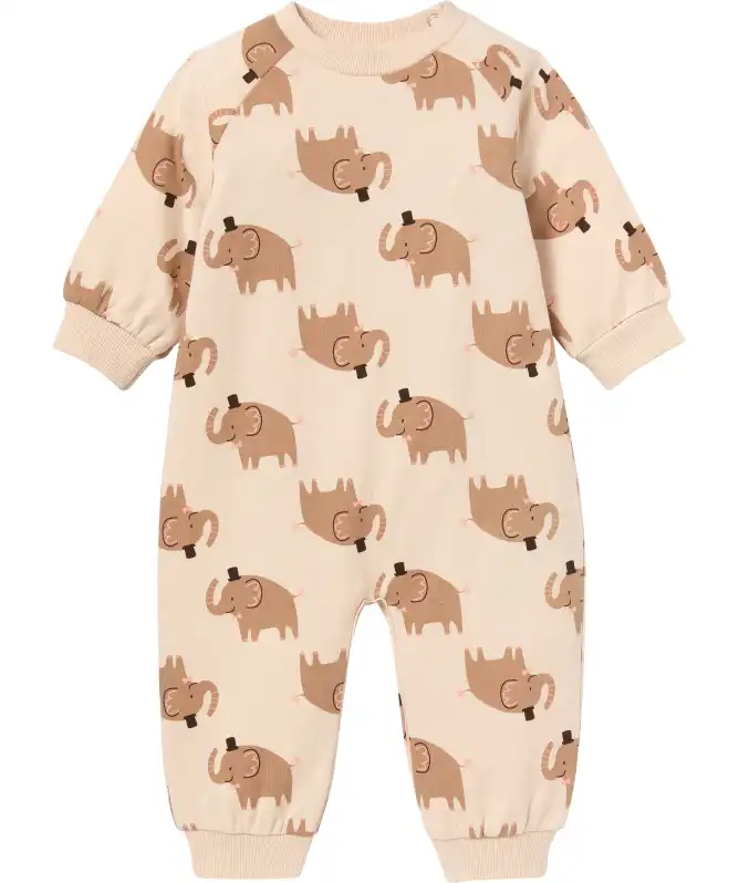 Romper  met olifantenprint
