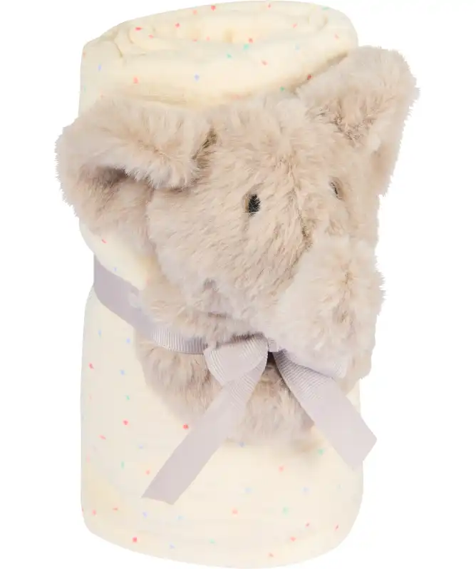 Mullwindel + Plüschring Elefant