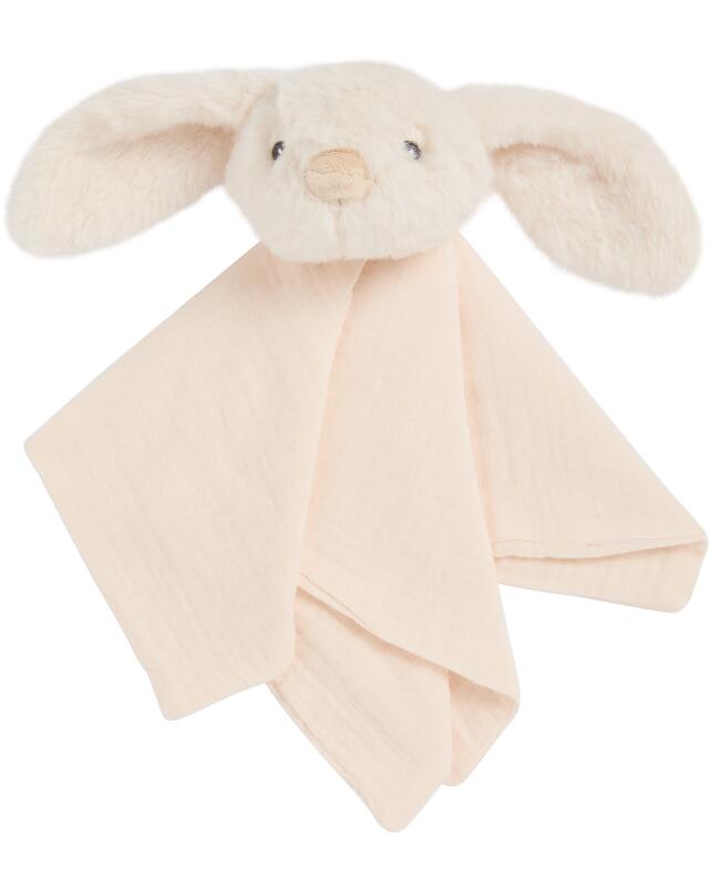 Doudou lapin bébé garçon, crème (KiK Schmusetuch Hase (creme)) — KiK, produit allemand authentique au Maroc