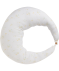 Stillkissen in Mondform offwhite