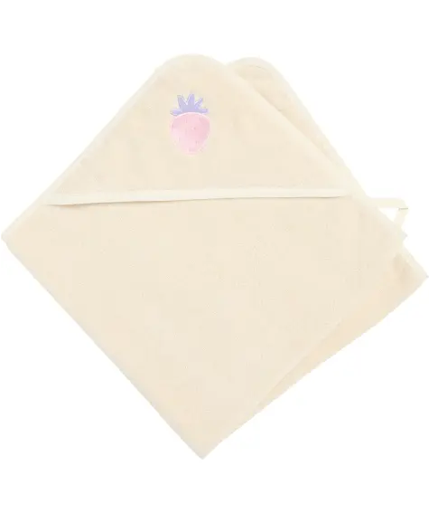 Kapuzenhandtuch mit Stickerei