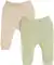 Geribde broek voor pasgeborenen lichtgroen