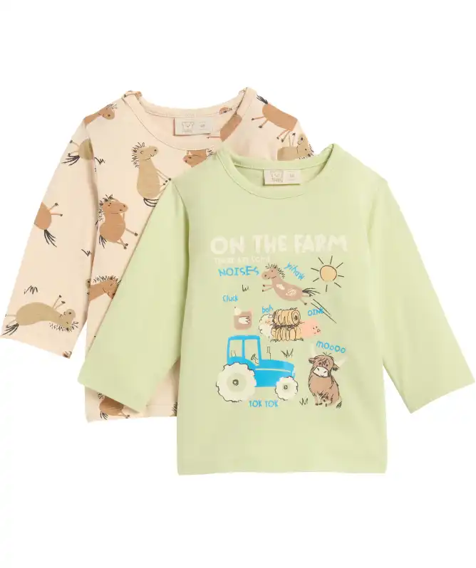 Geboorte overhemden met lange mouwen boerderij