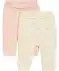 Newborn Pull-on-Hosen Blumen rosa