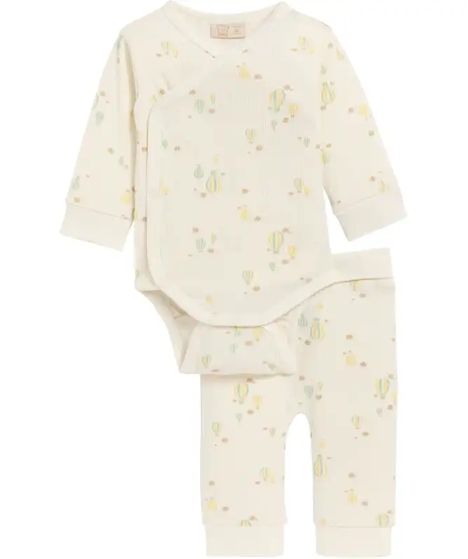 Newborn Wickelbody + Hose Heißluftballons