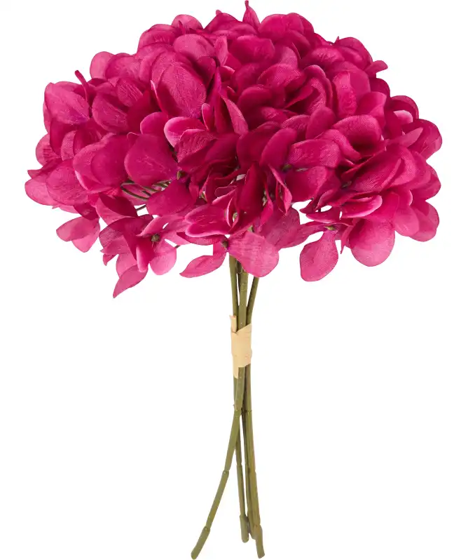 Kunstbloemen hortensia's