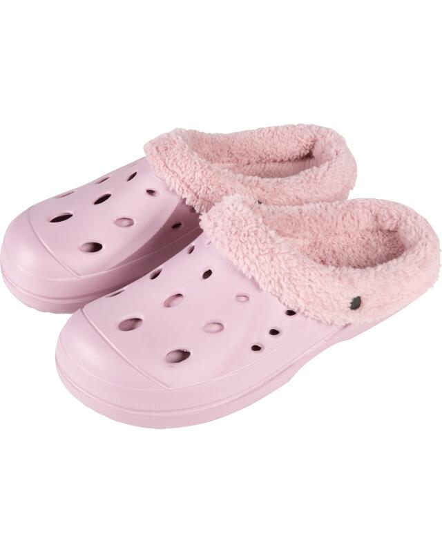 Clogs femme, vieux rose — KiK, produit allemand authentique au Maroc