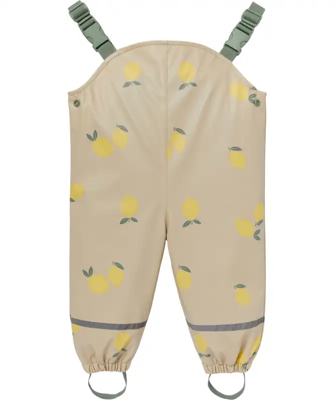 Baby regenbroek met citroenen
