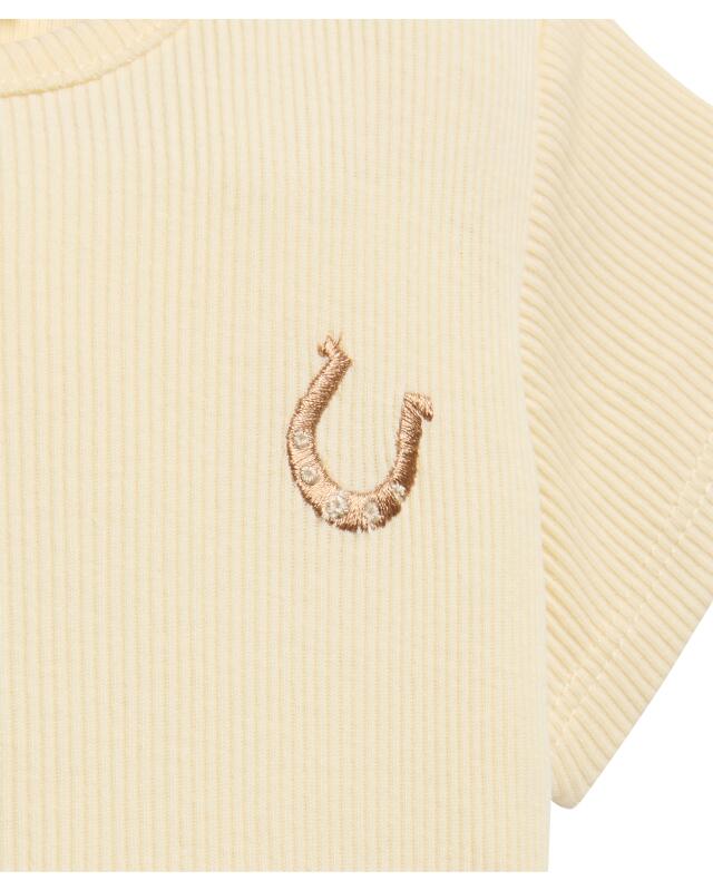 T-shirts à motif chevaux bébé fille, beige (KiK T-Shirts Pferde (Beige)) — KiK, produit allemand authentique au Maroc
