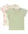 Baby T-shirts met kersen groen