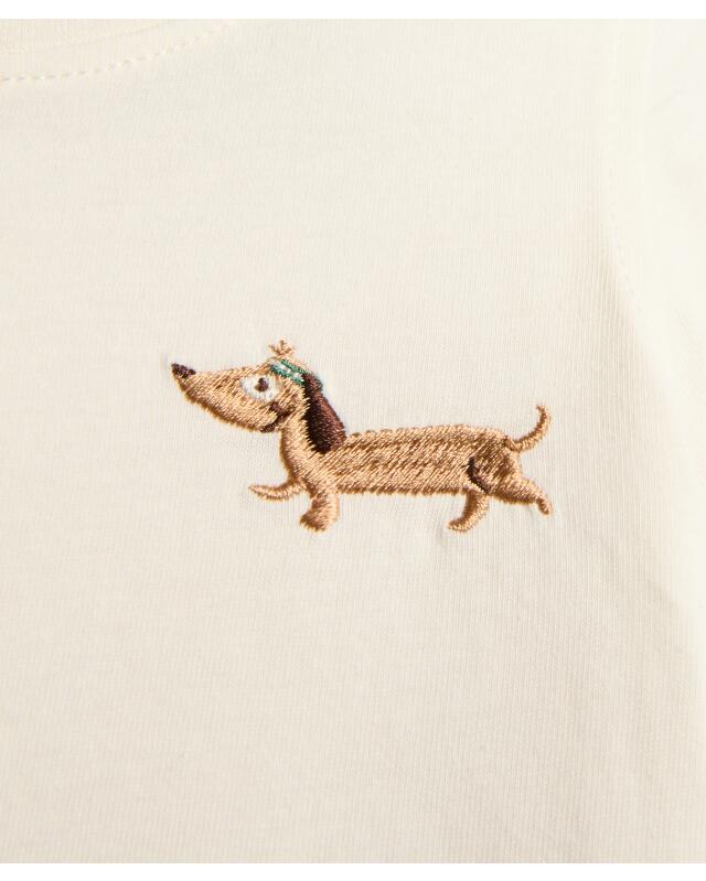 T-shirts à teckels bébé garçon, blanc cassé (KiK T-Shirts Dackel (offwhite)) — KiK, produit allemand authentique au Maroc
