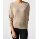 Gemusterter Strickpullover