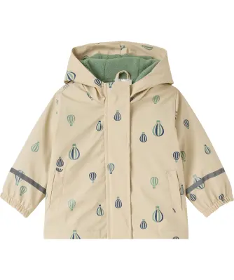 Regenjas met luchtballonnen