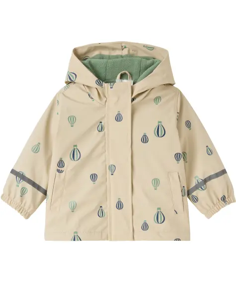 Regenjas met luchtballonnen