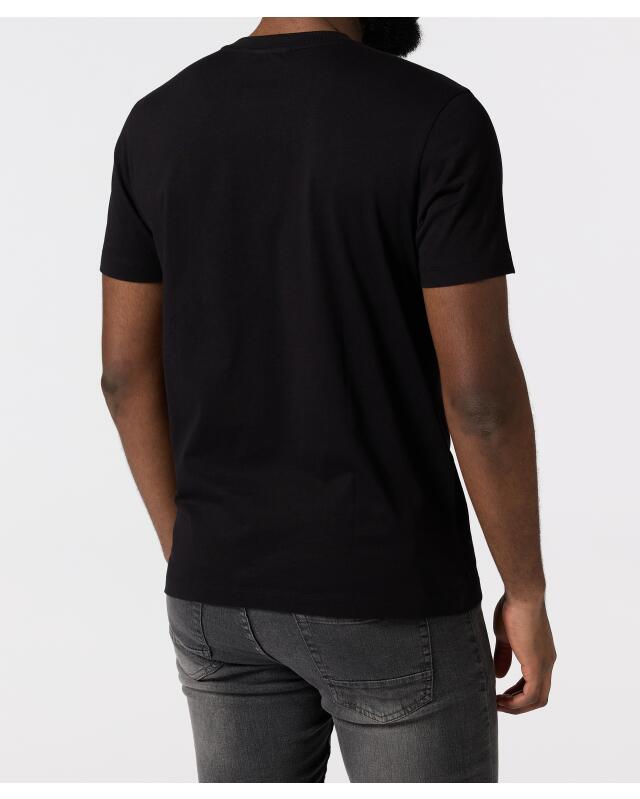 Crew-neck T-shirt for men, black (KiK T-Shirt Rundhals (schwarz)) — KiK, authentic German product in Morocco