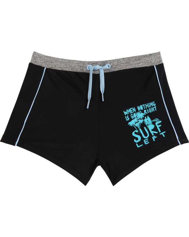 Swim shorts for boys, black (KiK Badeshorts (schwarz)) — KiK, authentic German product in Morocco