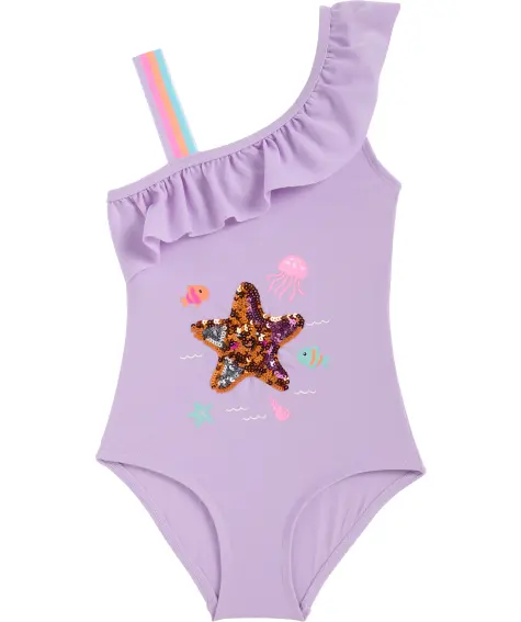 Strój kąpielowy z cekinami