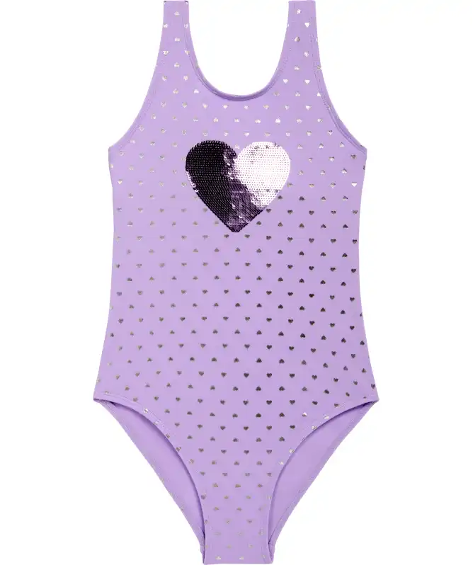 Badeanzug mit Pailletten