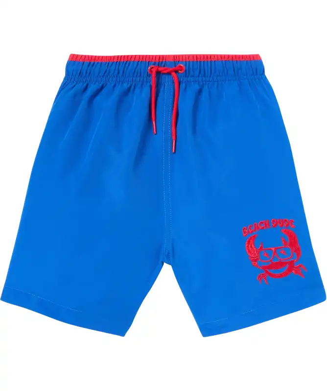 Zwemshort met borduursel