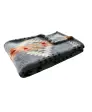 blauw met patroon