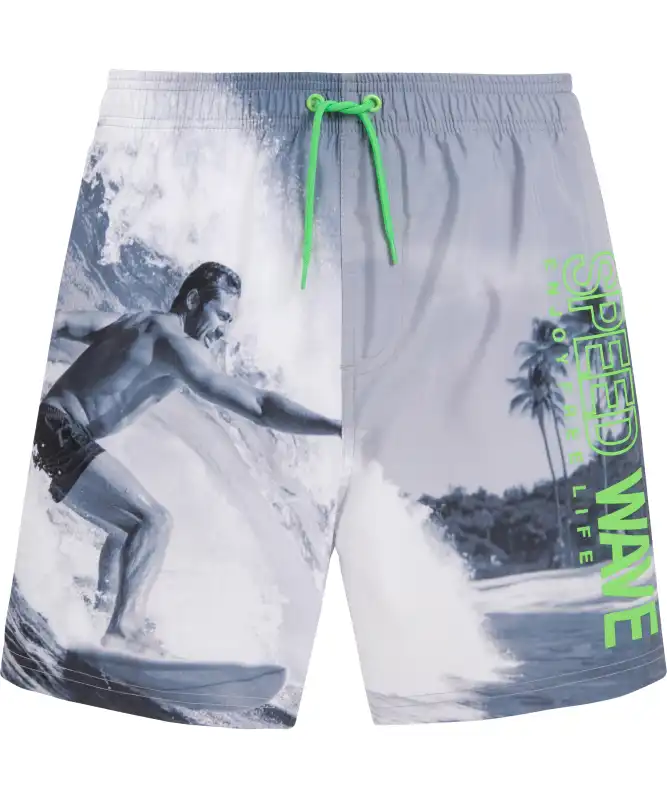 Zwemshort met fotoprint