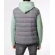 Steppweste mit Stehkragen