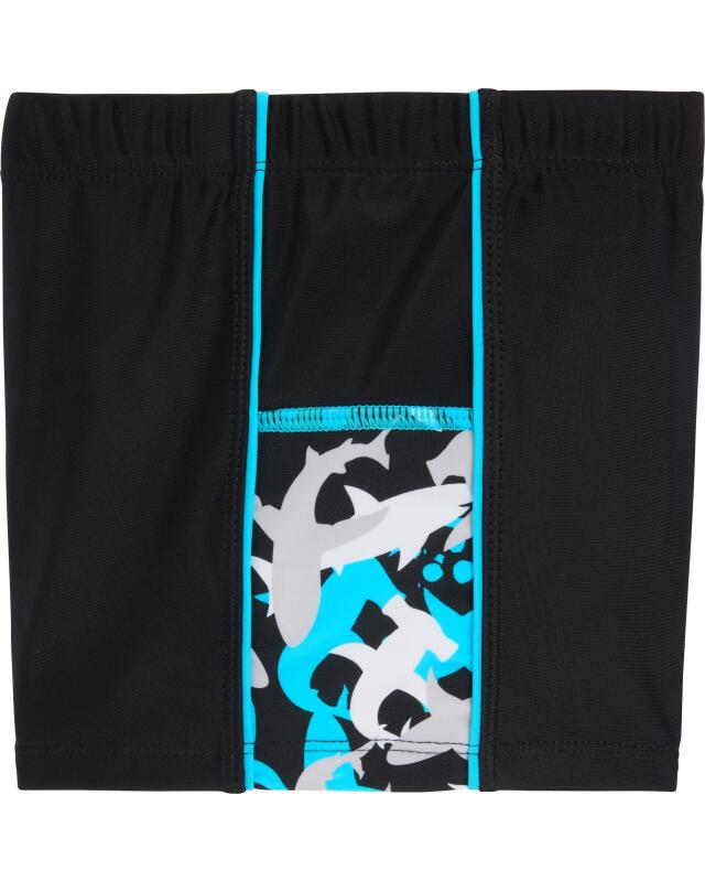 Maillot de bain à requins garçon, noir (KiK Badehose Haie (schwarz)) — KiK, produit allemand authentique au Maroc