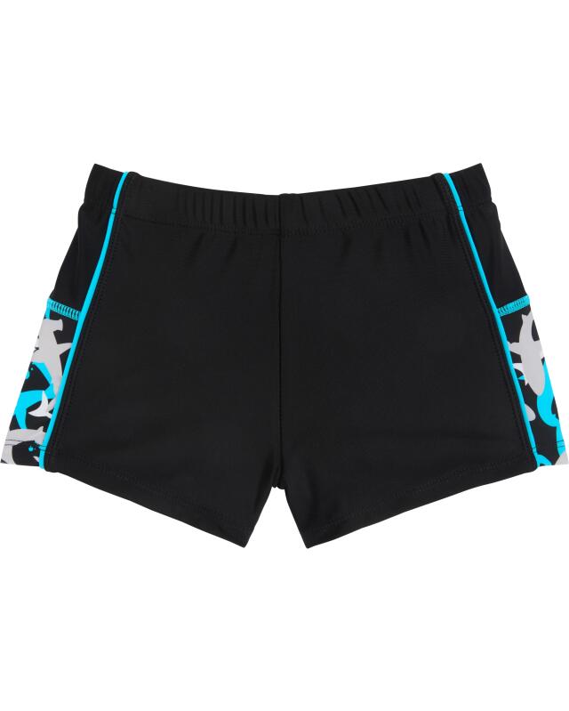 Maillot de bain à requins garçon, noir — KiK, produit allemand authentique au Maroc