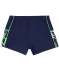 Zwemshort met haaien donkerblauw