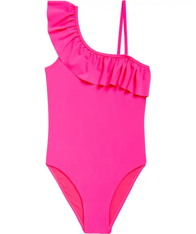 Badeanzug mit Volant