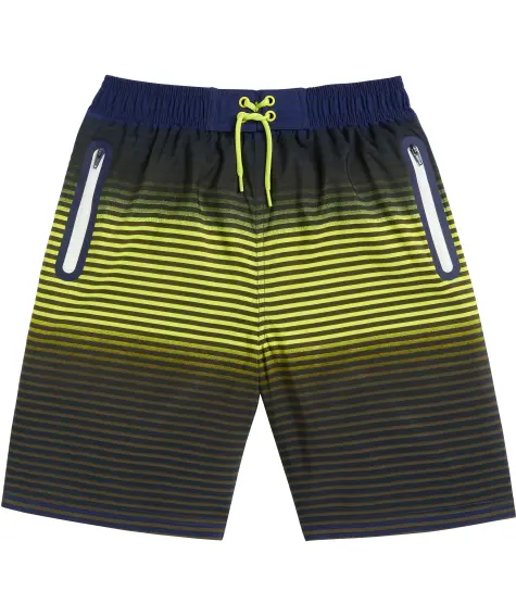 Badeshorts mit Farbverlauf