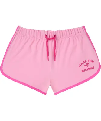 Badeshorts mit Glitzerprint