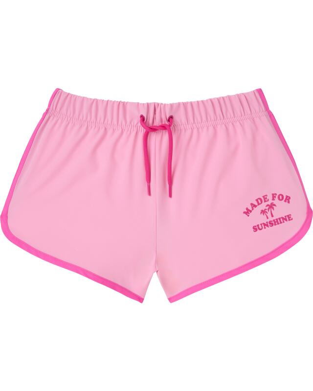 شورت سباحة بطبعة لامعة للبنات، وردي (KiK Badeshorts mit Glitzerprint (rosa)) — KiK, منتج ألماني أصلي في المغرب