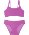 Strukturierter Bikini beere