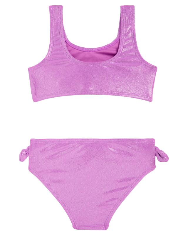 Bikini pailleté fille, violet (KiK Glitzernder Bikini (lila)) — KiK, produit allemand authentique au Maroc
