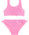 Glitzernder Bikini neon rosa
