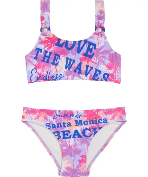 Bikini met all-over print